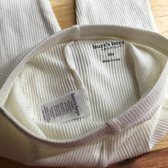 Burt's Bees Cream Kids Leggings - Picture 3 of 3